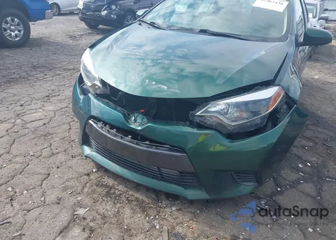 2016 Toyota Corolla Le из США, поврежденный, VIN 2T1BURHE5GC575454